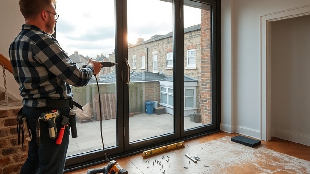 Aluminium Door Installation Newbury