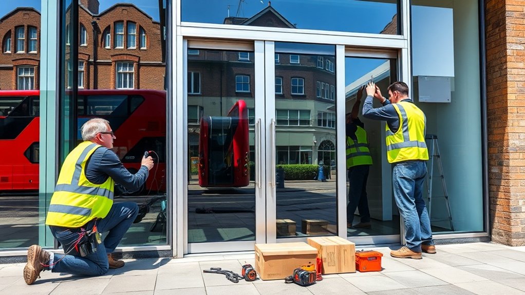 Automatic Door Installation Newbury