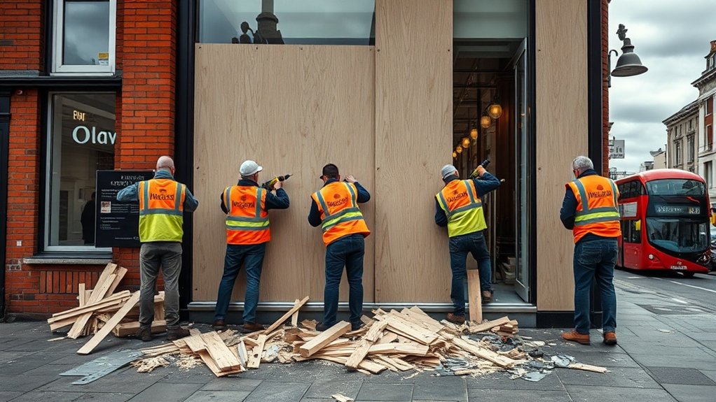 Boarding Up Security Newbury