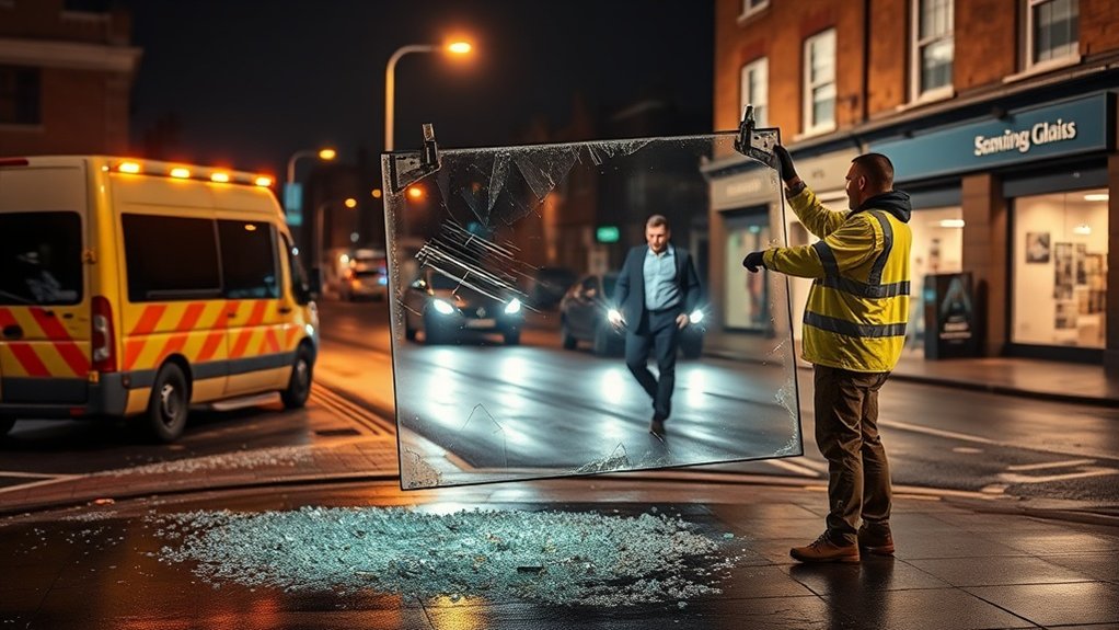 Emergency Glazing Wash Common