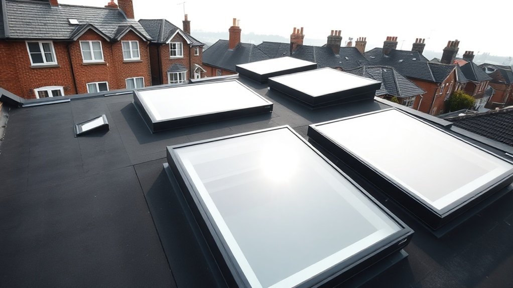 Flat Roof Skylights Newbury