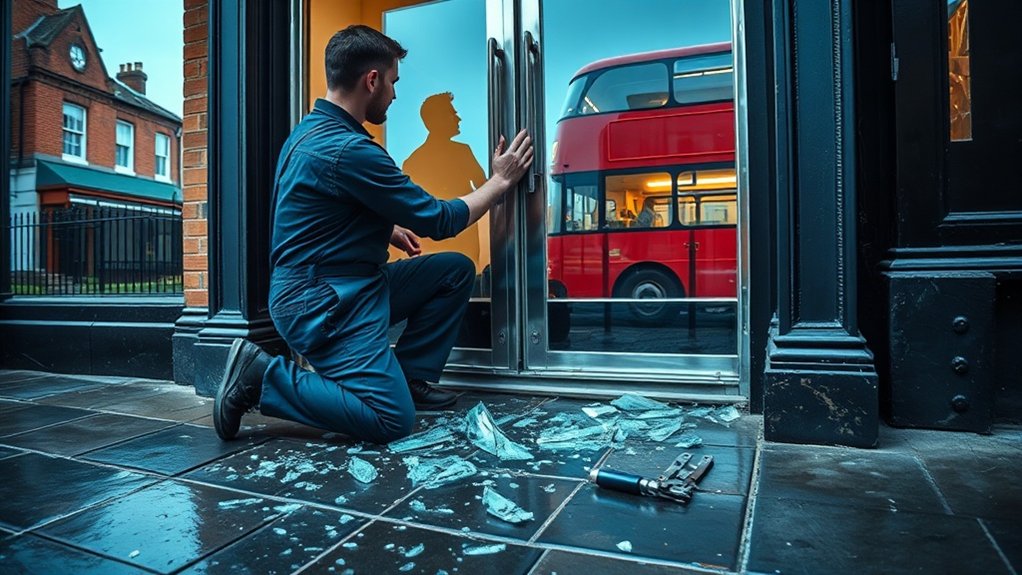 Glass Door Repair Newbury