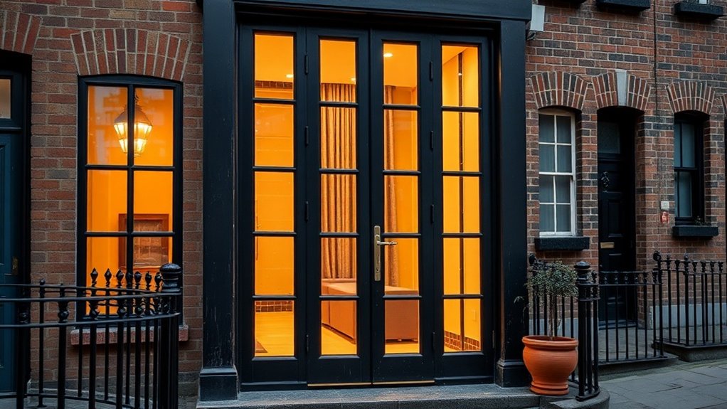 Glass Panel Doors Newbury