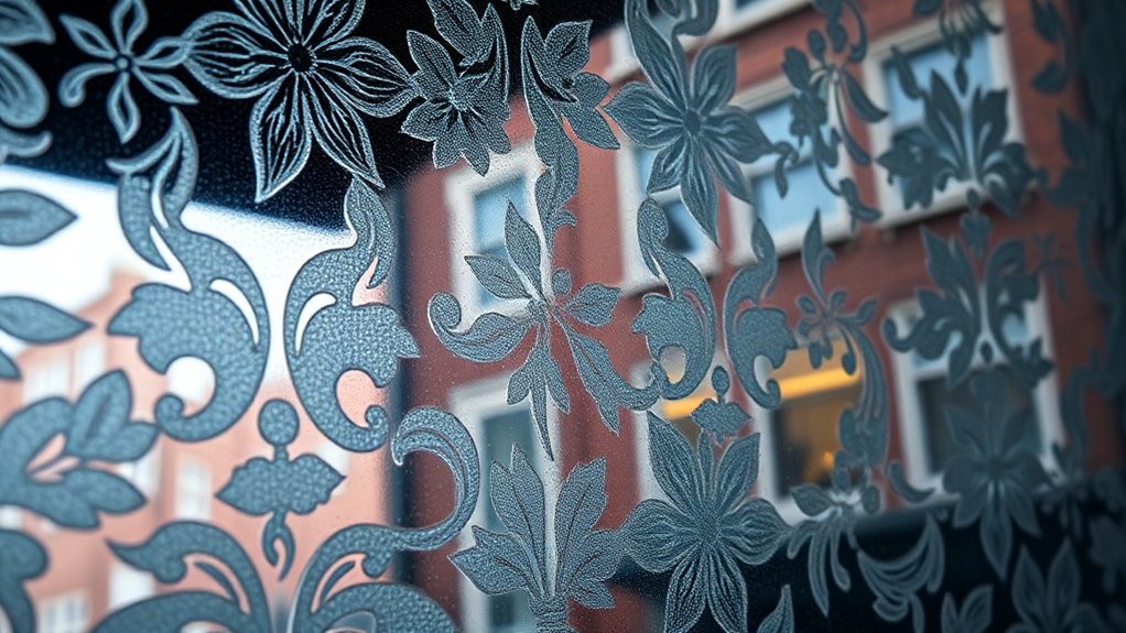 Patterned Decorative Glass Newbury