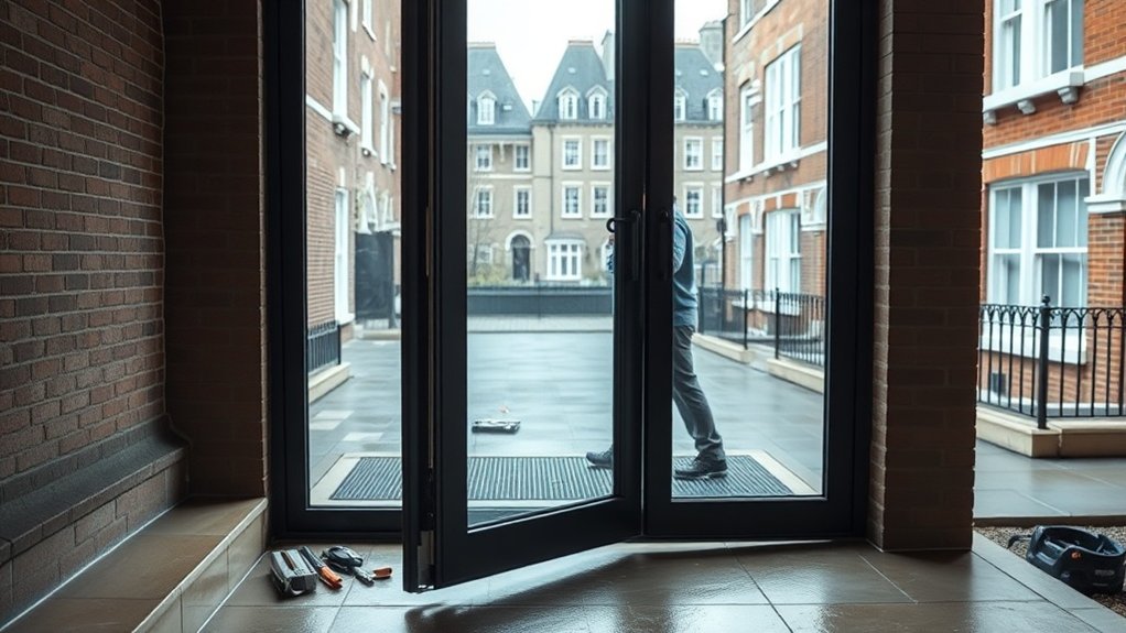 Pivot Door Installation Newbury