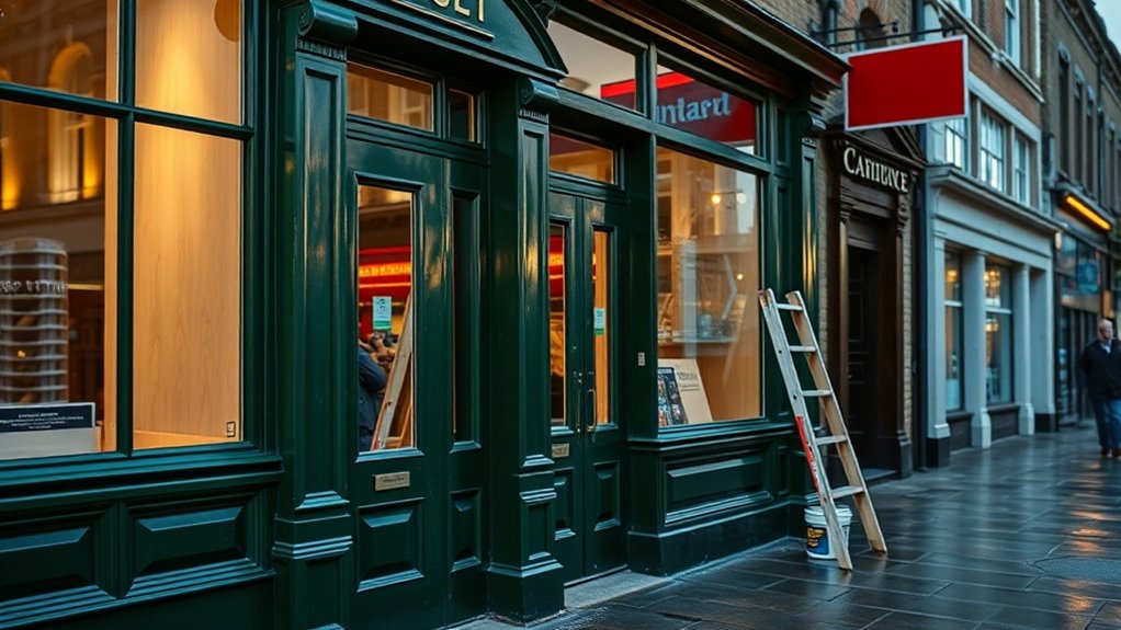 Shop Front Repair Newbury