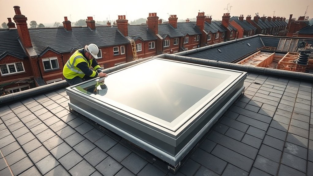 Skylight Installation Wash Common