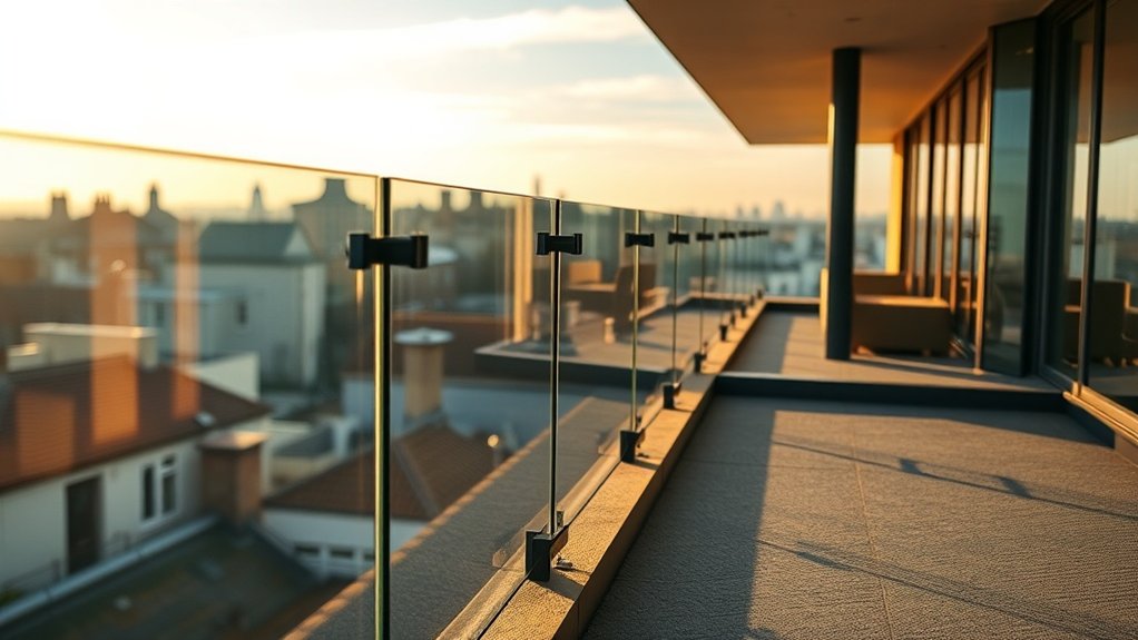 Terrace Glass Balustrades Newbury